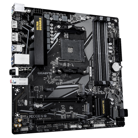 Gigabyte B550M DS3H AC R2 AMD AM4 Micro-ATX Motherboard (Wi-Fi)