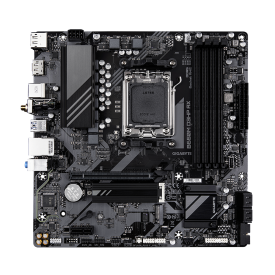 Gigabyte B650M D3HP AX (Wi-Fi 6E) AM5 Micro-ATX Motherboard