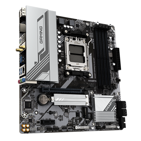 Gigabyte B650M GAMING PLUS (Wi-Fi 6E) AMD AM5 Micro-ATX Motherboard