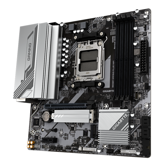 Gigabyte B650M GAMING PLUS (Wi-Fi 6E) AMD AM5 Micro-ATX Motherboard