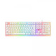 Havit KB876L Gamenote USB Multi-Function RGB Backlit Keyboard (White)