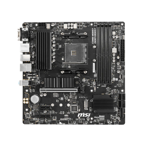 MSI B550M PRO-VDH AMD AM4 Micro-ATX Motherboard