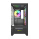 MaxGreen 350 Mid-Tower M-ATX Gaming Case With 3 ARGB Fan
