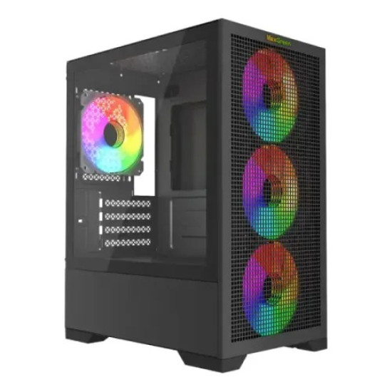 MaxGreen A9 Mid-Tower M-ATX Gaming Case