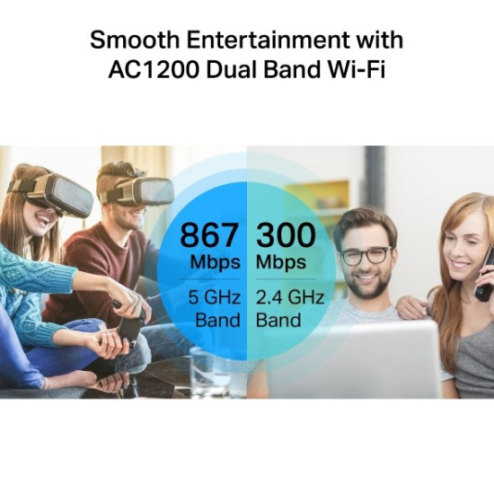 TP-Link Archer C6 AC1200 Wireless MU-MIMO Gigabit Router6
