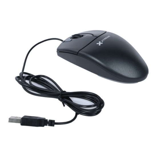 Xtreme M420D 2X Click Optical USB Mouse (Black)