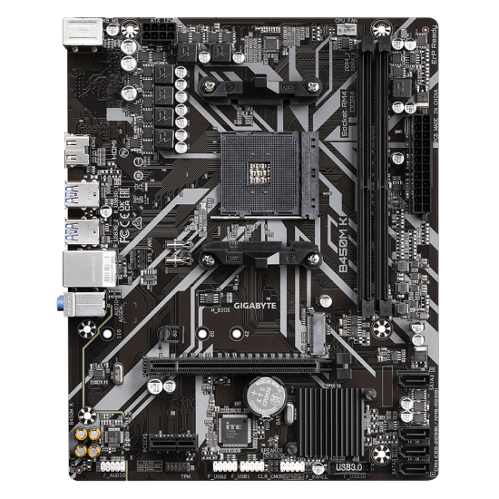 Gigabyte B450M K AMD AM4 Micro-ATX Motherboard